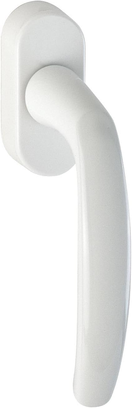 Maniglia per Finestra Bianca con Apertura 360 Gradi - Maniglia per Porta Finestra - Maniglia Infissi Bianca